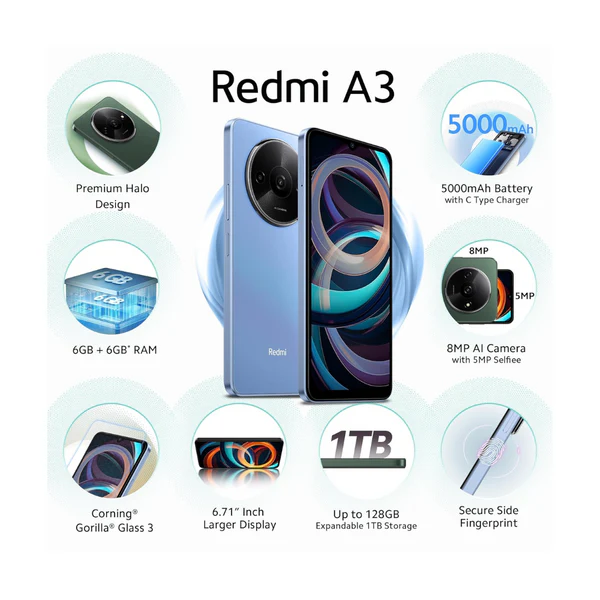 Redmi A3 4GB Ram, 128GB Storage - Image 4