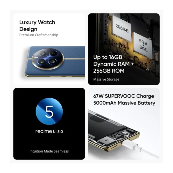 Realme 12 Pro 5G 8GB Ram, 128GB Storage - Image 2
