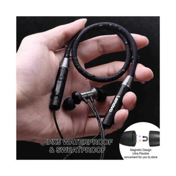 Lenovo HE05 Bluetooth Neckband - Image 3