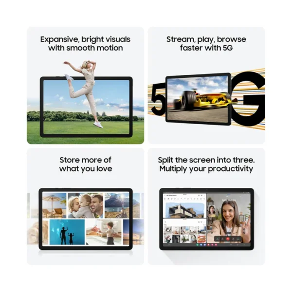 Samsung Galaxy Tab A9+ 4GB Ram, 64GB Storage (Wi-Fi + 5G) - Image 4