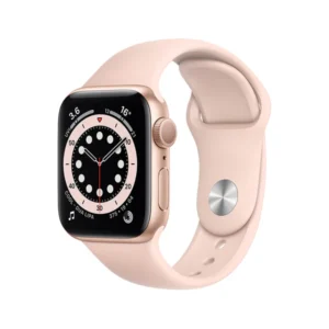 Apple Watch Series 6 (GPS, 44mm) - Gold Aluminium Case with Pink Sand Sport Band