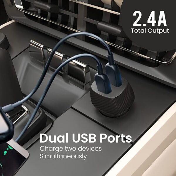Portronics 12W Car Head DP - Image 3
