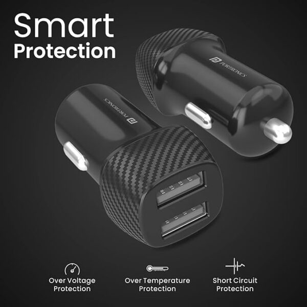 Portronics 12W Car Head DP - Image 2