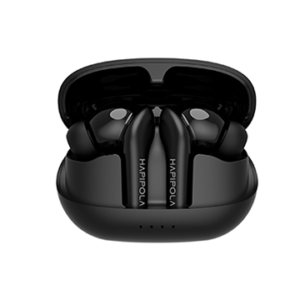 HapiPola Quadpods ENC True Wireless ( Black )