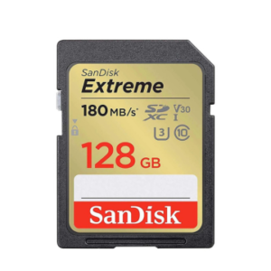 SANDISK 128GB extreme card