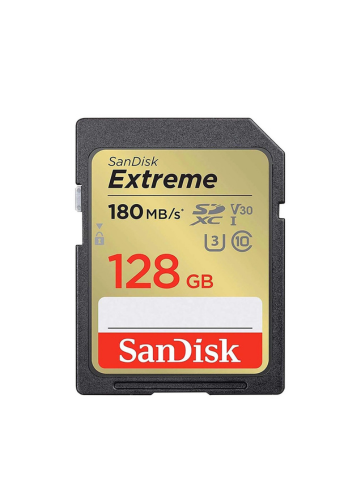SANDISK 128GB extreme card