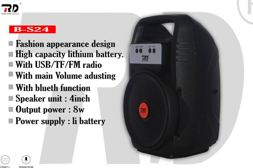 RD BS24 10W BT Speaker - Image 5