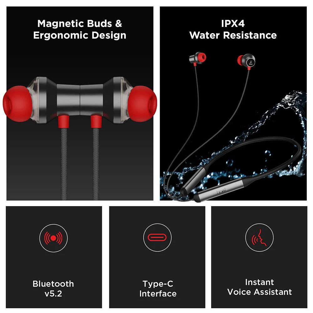bOAt Rockerz 333ANC BT Neckband - Image 3