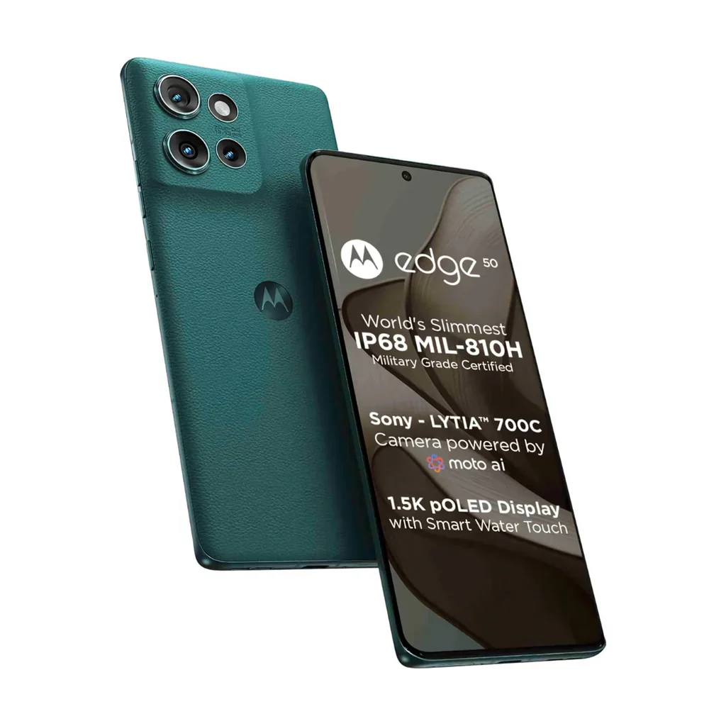 Motorola Edge 50 5G ( 50MP + 13MP + 10MP | 32MP Front Camera | 5000 mAh Battery | Snapdragon 7 Gen 1 Accelerated Edition Processor